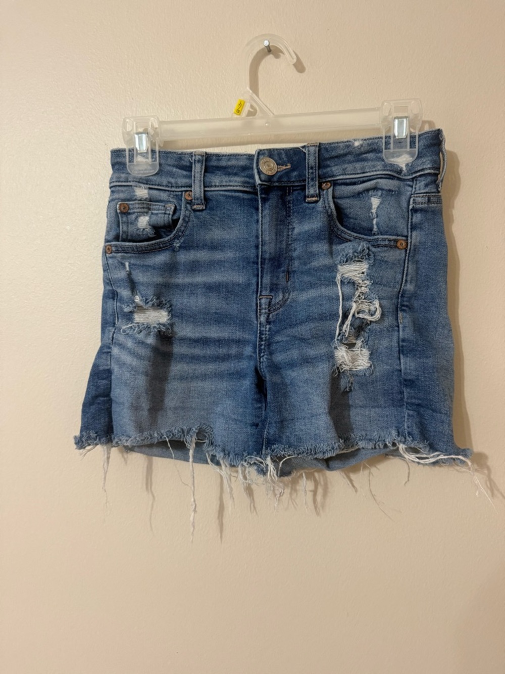 American Eagle High Rise Stretch Denim Shorts Size 2, perfect condition